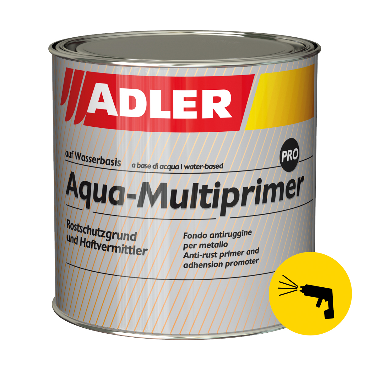 Adler Aqua Multiprimer PRO Spray 4,0 lt Weiß
